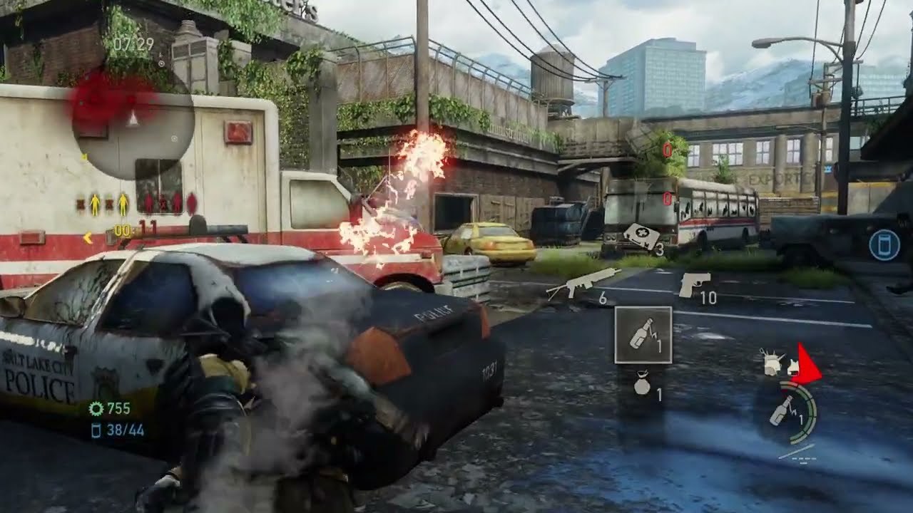 The Last of Us Remastered PS5 | Multiplayer Gameplay | Burst Rifle Comeback Attempt | No Convert