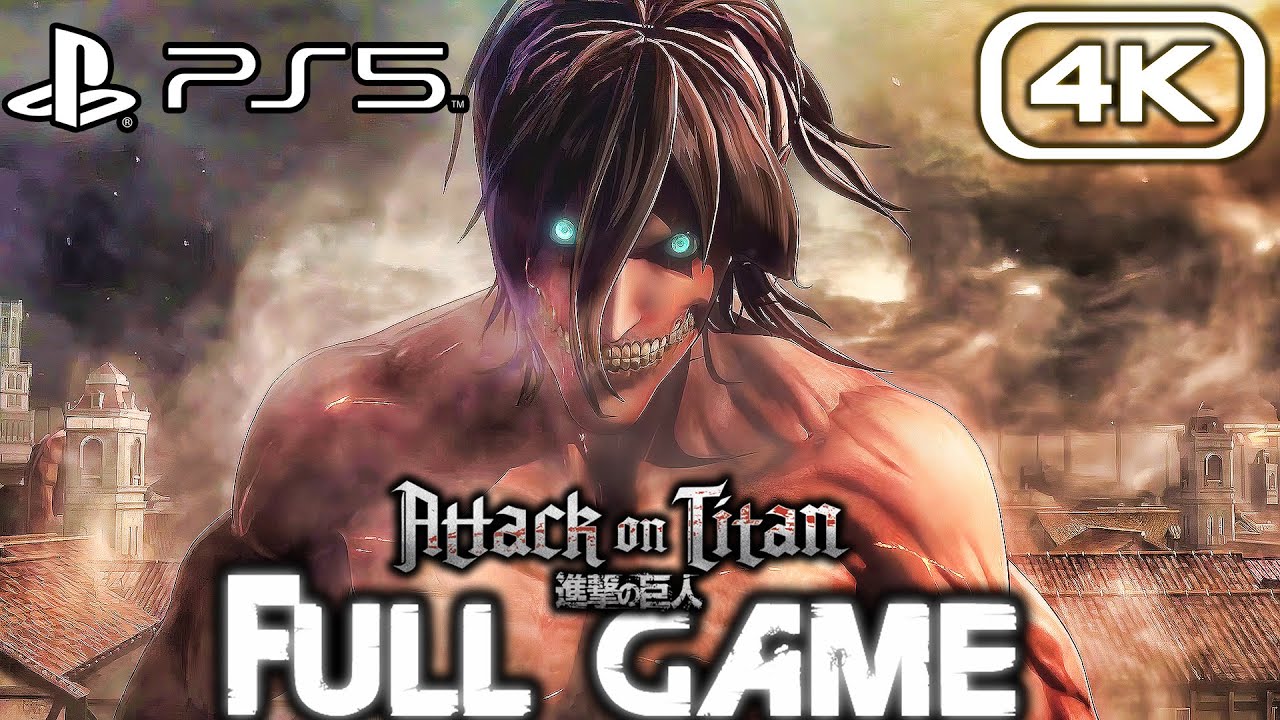 ATTACK ON TITAN PS5 Gameplay Walkthrough FULL GAME (4K 60FPS) No Commentary
