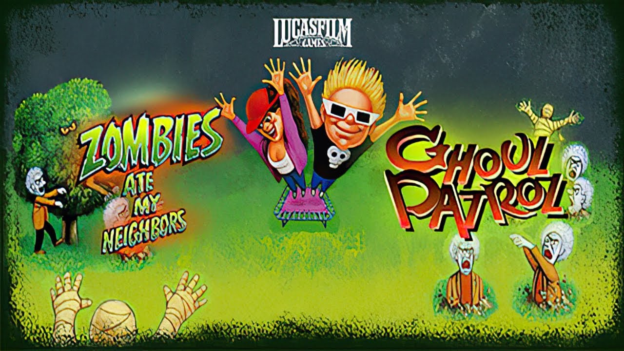 Zombies Ate My Neighbors and Ghoul Patrol | GamePlay PC