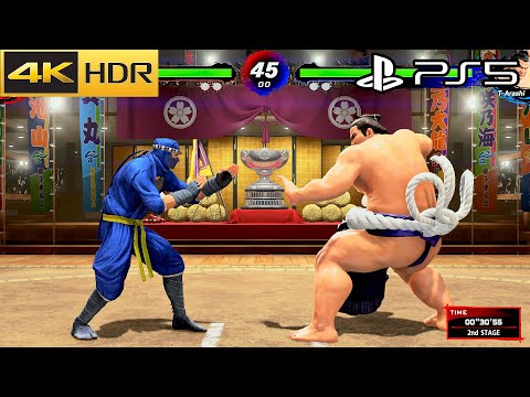 Virtua Fighter 5: Ultimate Showdown - PS5 4K 60FPS HDR Gameplay