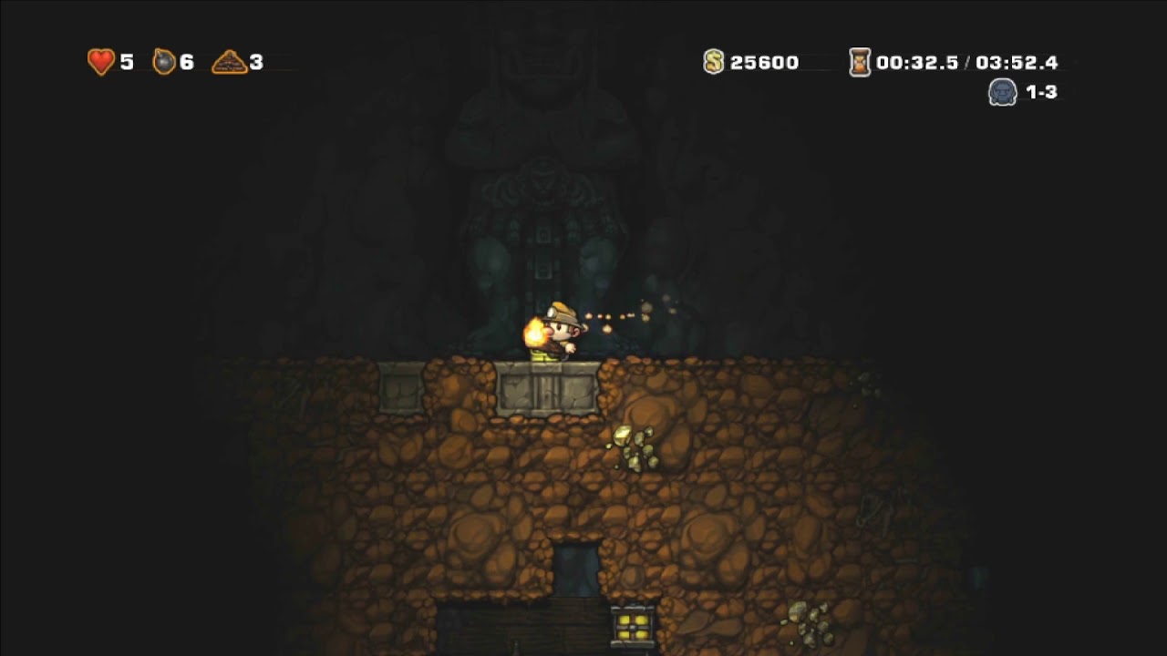 Better Late than Never: Spelunky Gameplay (Vita)