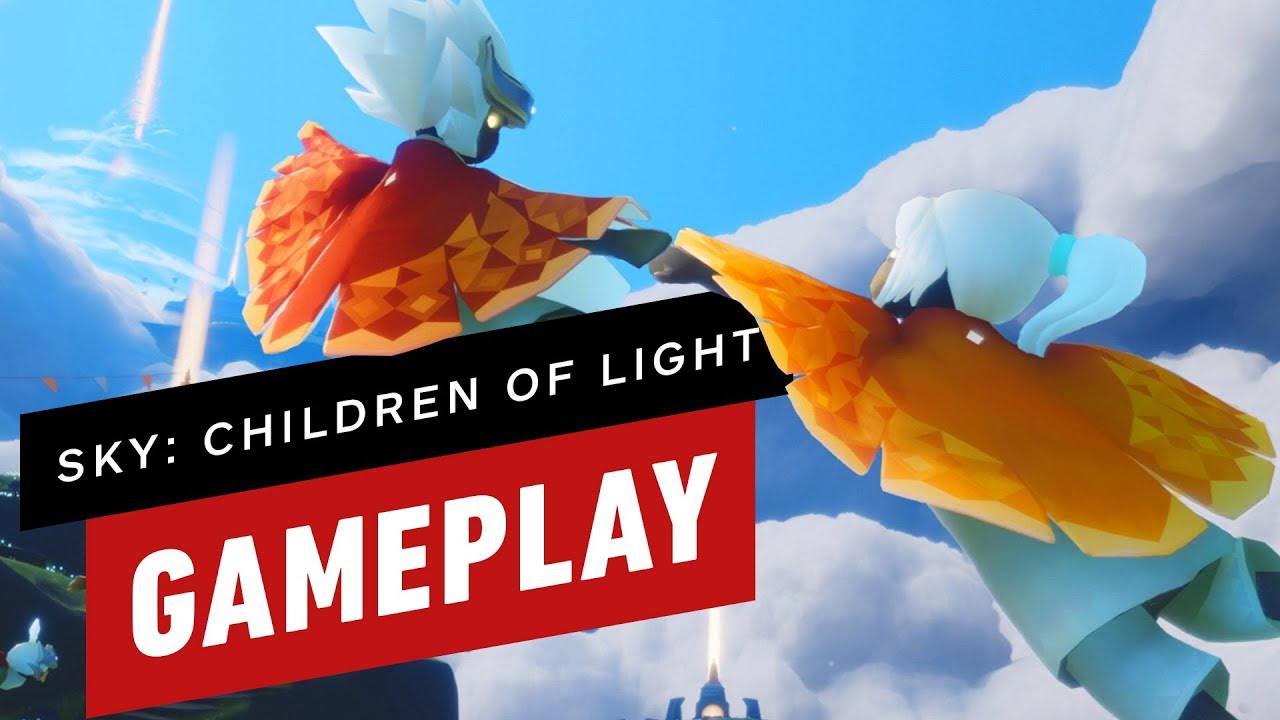 13 Minutes of Sky: Children of Light Gameplay (ThatGameCompany)
