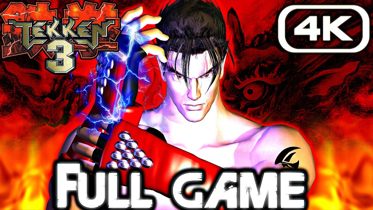 TEKKEN 3 Gameplay Walkthrough FULL GAME (4K 60FPS) All Characters Endings