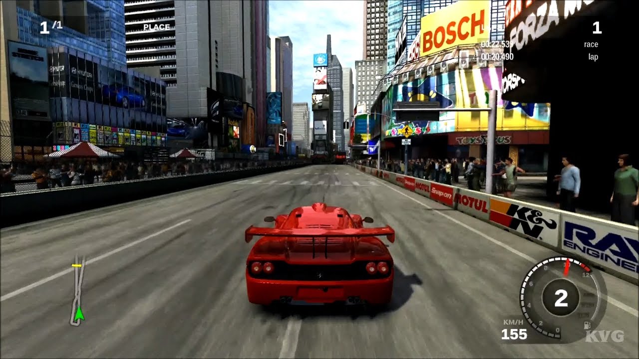 Forza Motorsport 3 - New York Circuit - Gameplay (HD) [1080p60FPS]