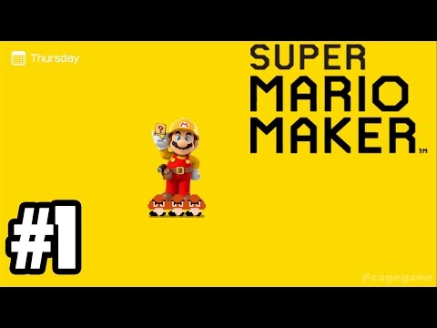 Super Mario Maker - Gameplay Walkthrough Part 1 [ HD ]