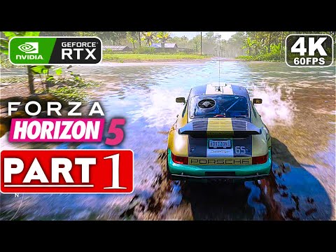 FORZA HORIZON 5 Gameplay Walkthrough Part 1 [4K 60FPS RAY TRACING PC] - No Commentary (FULL GAME)