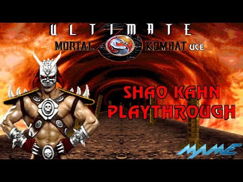 Ultimate Mortal Kombat 3: Shao Kahn Ultimate Cup Edition Playthrough (MAME) (1440p 60fps)