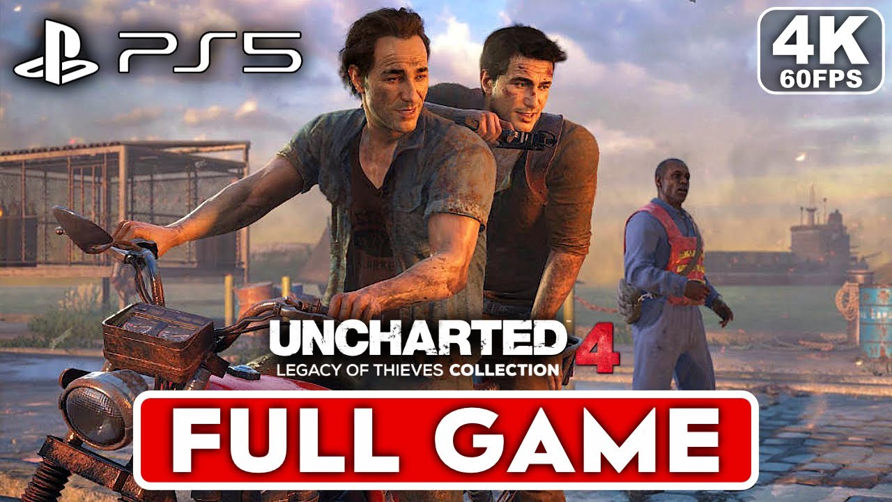 UNCHARTED 4 PS5 REMASTERED Gameplay Walkthrough Part 1 FULL GAME [4K 60FPS] - No Commentary
