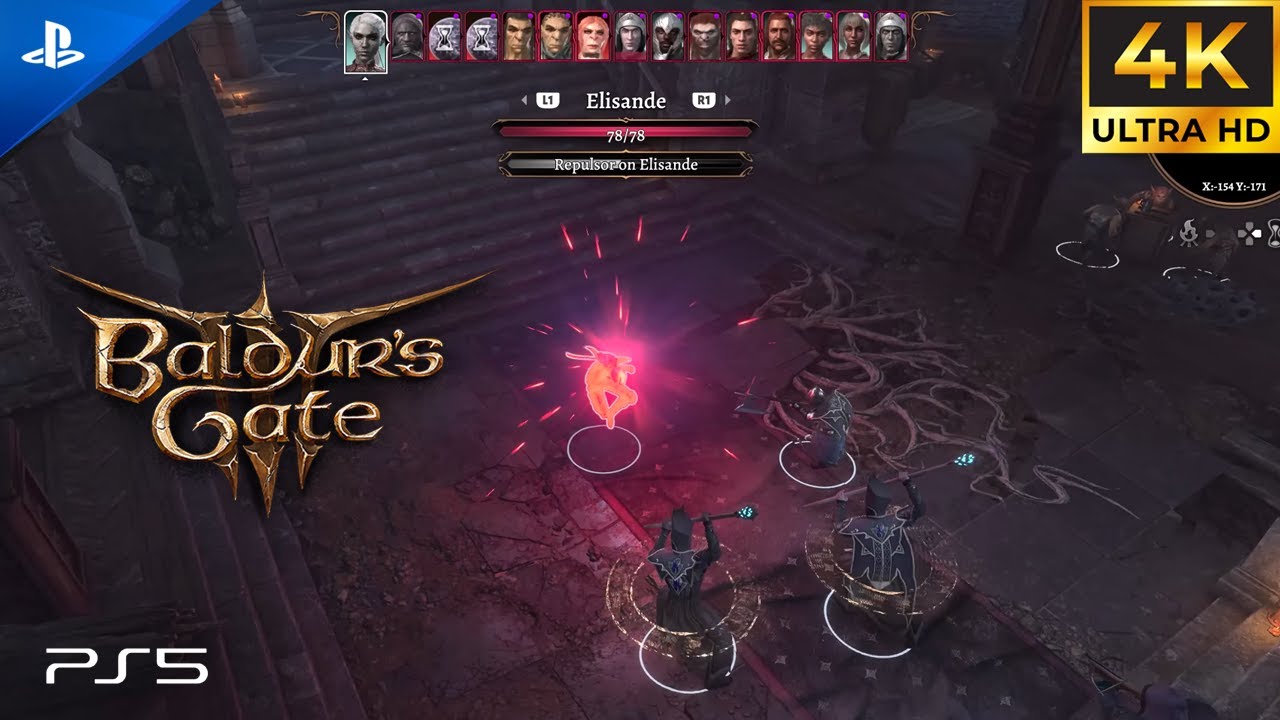 Baldur's Gate 3 Gameplay | PS5 Games | 4K