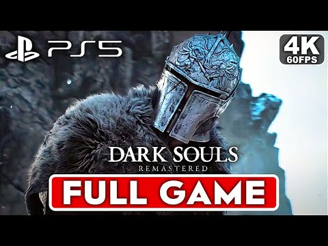 DARK SOULS REMASTERED PS5 Gameplay Walkthrough Part 1 FULL GAME [4K 60FPS] - No Commentary