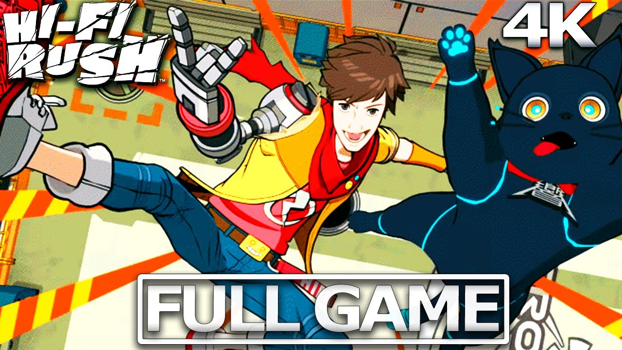 Hi-Fi Rush Full Gameplay Walkthrough / No Commentary 【FULL GAME】4K UHD