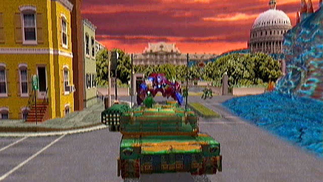 Alien Front ONLINE (2001) ALL ARMY & ALIEN VEHICLES GAMEPLAY (SEGA Dreamcast) iPlaySEGA