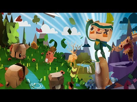 PS Vita - Tearaway Gameplay Part 1