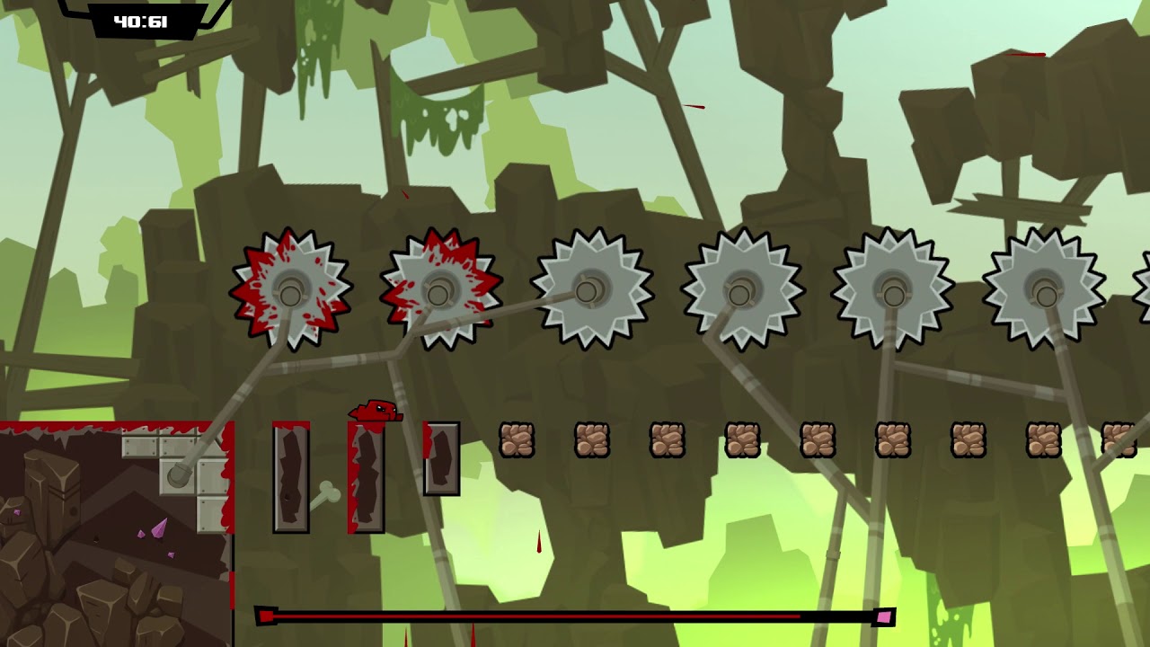 14 Minutes of Super Meat Boy Forever Gameplay - Direct Feed (PAX East 2018)
