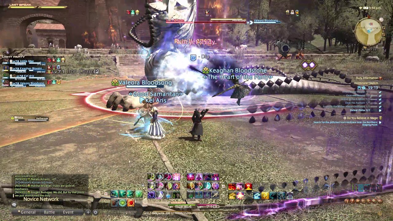 FINAL FANTASY XIV Shadowbringers - Summoner gameplay