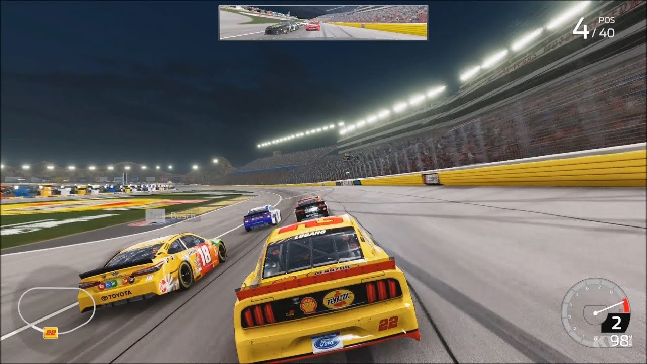NASCAR Heat 4 Gameplay (Xbox One X HD) [1080p60FPS]