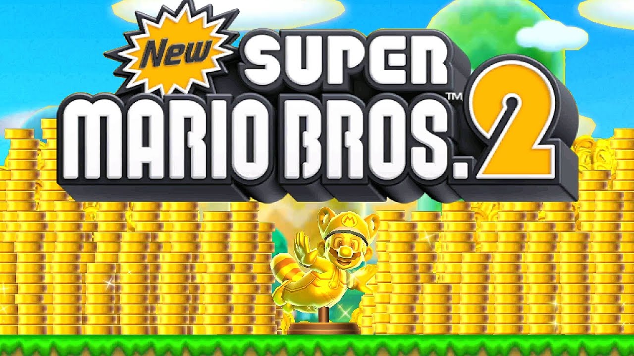 New Super Mario Bros 2 HD - Full Game Walkthrough (100%)