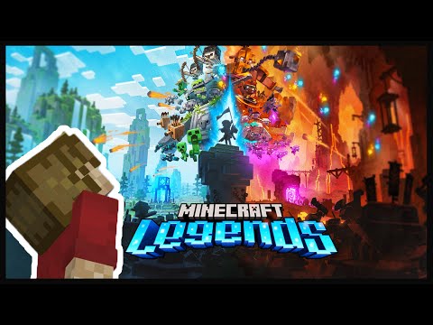 I got to play Minecraft Legends EARLY