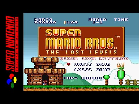 [Longplay] SNES - Super Mario All-Stars - Super Mario Bros - The Lost Levels [Mario] (HD, 60FPS)