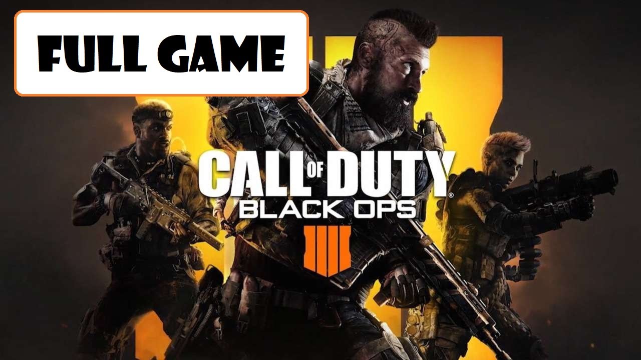 Call of Duty: Black Ops 4 [Full Game | No Commentary] PS4