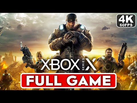 GEARS OF WAR 3 Gameplay Walkthrough Part 1 FULL GAME [4K 60FPS XBOX SERIES X] -  No Commentary