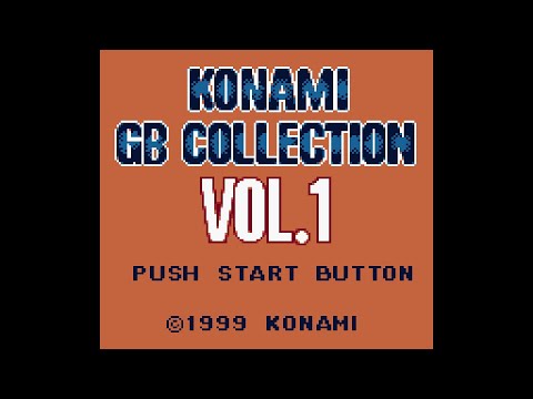 Konami GB Collection Vol 1. [GBC - Konami]. (1999). Full Playthrough.