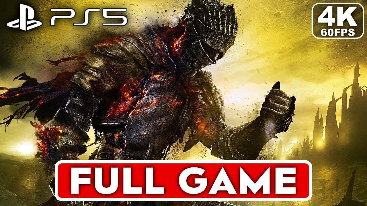 DARK SOULS 3 Gameplay Walkthrough FULL GAME [4K 60FPS PS5] - No Commentary