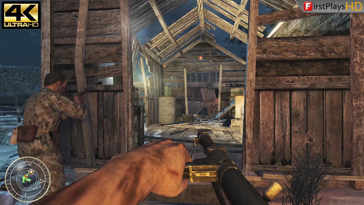 Call of Duty: World at War (2008) - PC Gameplay 4k 2160p / Win 10