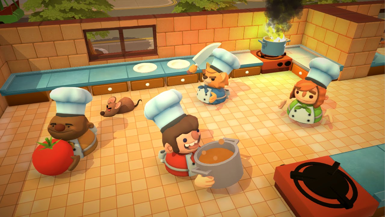 5 Minutes of Overcooked Gameplay - E3 2016