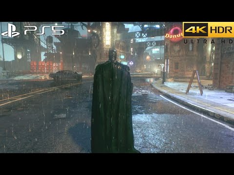 Batman: Arkham Knight (PS5) 4K HDR Gameplay - (Full Game)
