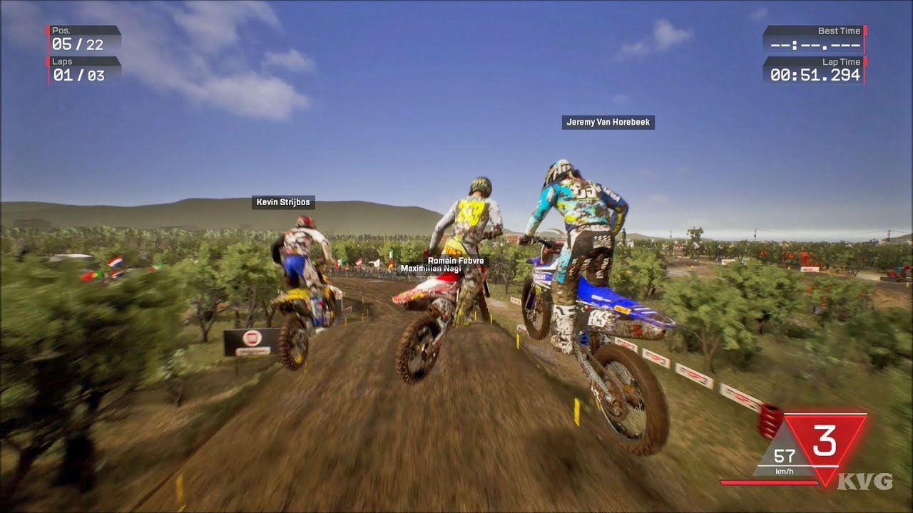 MXGP 3 - The Official Motocross Videogame Gameplay (PC HD) [1080p60FPS]