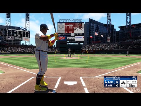 MLB The Show 23 - Los Angeles Dodgers vs Atlanta Braves - Gameplay (PS5 UHD) [4K60FPS]