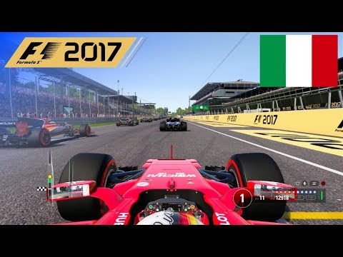 F1 2017 - 100% Race at Autodromo di Monza, Italy in Vettel's Ferrari