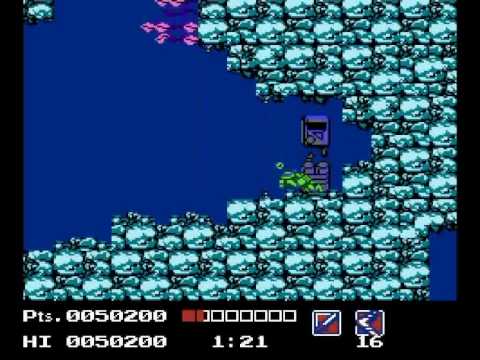 Teenage Mutant Ninja Turtles (NES) - Water Dam