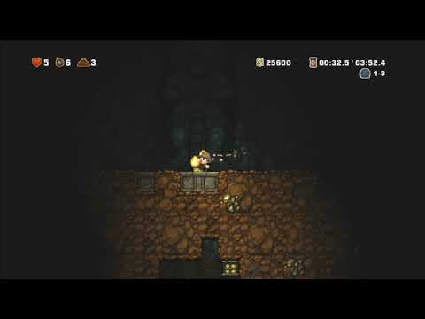 Better Late than Never: Spelunky Gameplay (Vita)