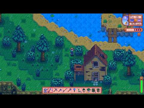 Stardew Valley. Quest "Robin's Lost Axe".