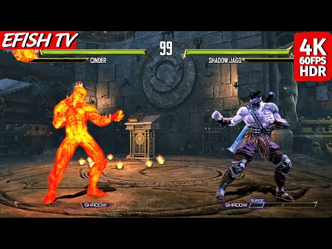 Cinder vs Shadow Jago (Very Hard) - Killer Instinct (4K 60FPS)