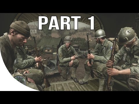 Call of Duty 3 Gameplay Walkthrough Part 1 - No Commentary Let's Play - Saint Lo