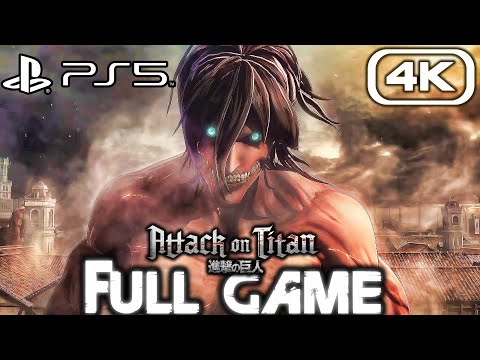 ATTACK ON TITAN PS5 Gameplay Walkthrough FULL GAME (4K 60FPS) No Commentary