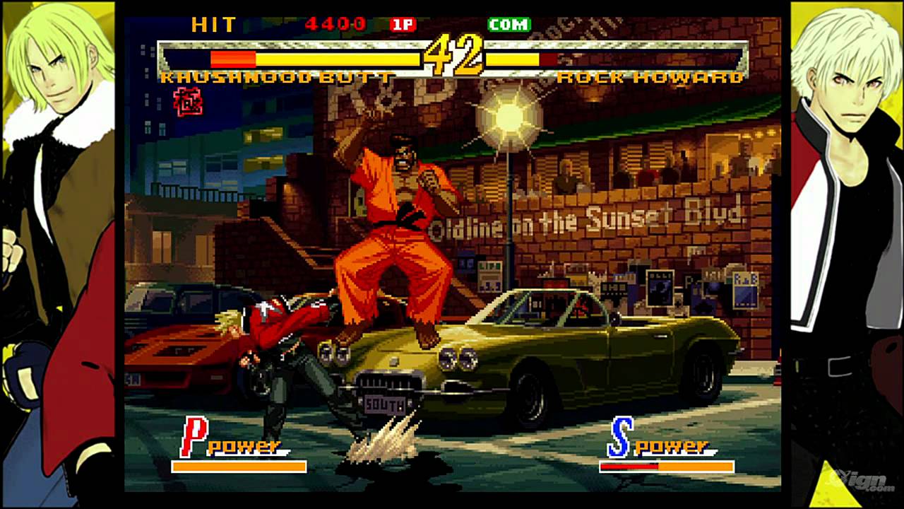 Fatal Fury: Mark of the Wolves Xbox Live Gameplay - Butt