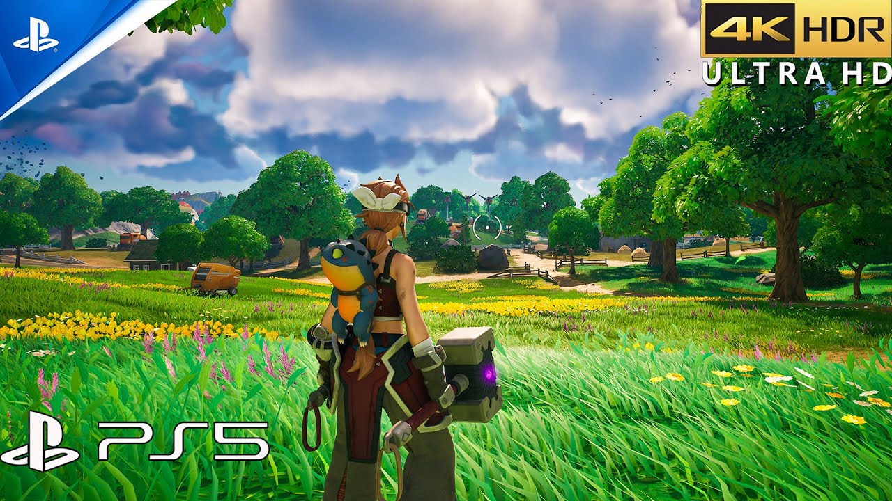 Fortnite (PS5) 4K 60FPS HDR Gameplay (Chapter 4 Season 1)