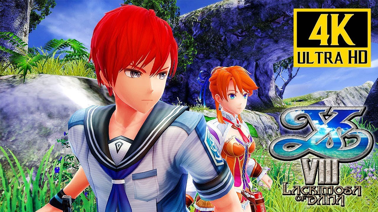 Ys VIII: Lacrimosa of DANA (PS4 Pro) - 4K Gameplay @ 2160p (60ᶠᵖˢ) ✔
