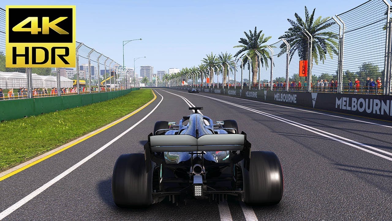 [4K HDR] F1 2019 - (MERCEDES) Australian Grand Prix Gameplay (PS4 Pro) @ ᵁᴴᴰ 60ᶠᵖˢ ✔