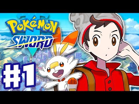 Pokemon Sword and Shield - Gameplay Walkthrough Part 1 - Galar Region Intro! (Nintendo Switch)