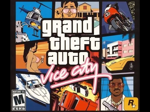 Grand Theft Auto - Vice City(2002) Game Movie-60fps