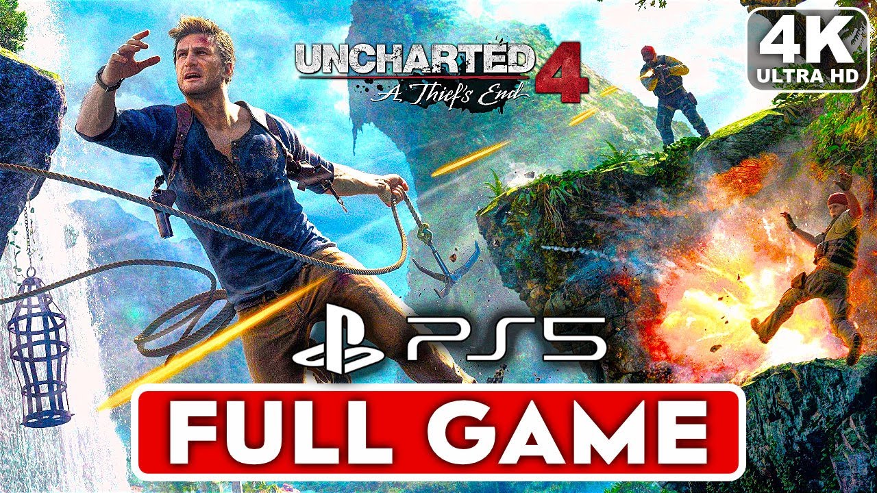 UNCHARTED 4 PS5 Gameplay Walkthrough Part 1 FULL GAME [4K ULTRA HD] - No Commentary