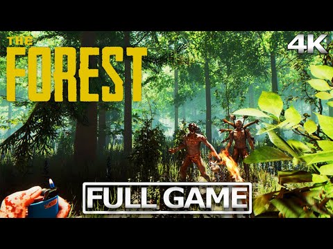 THE FOREST Full Gameplay Walkthrough / No Commentary 【FULL GAME】4K Ultra HD