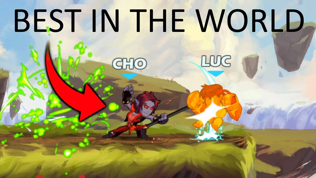 1v1 vs THE BEST MORPH PLAYER IN THE WORLD • Brawlhalla Gameplay