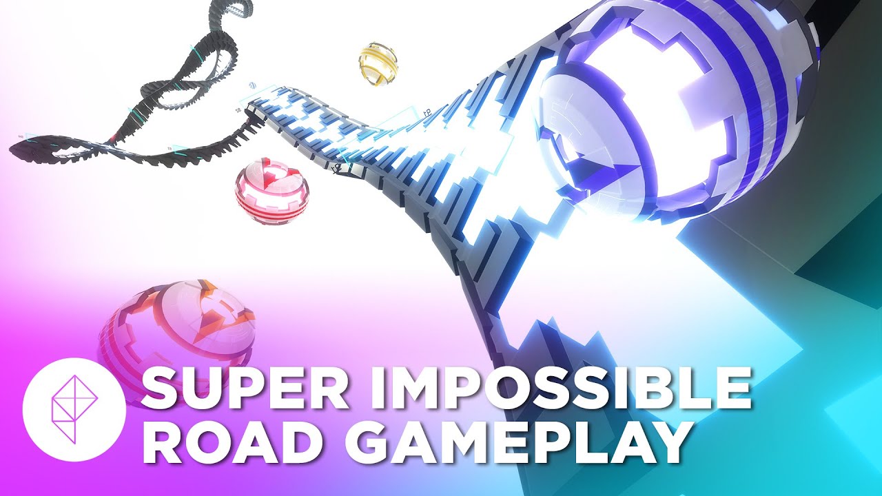 Super Impossible Road Gameplay — Futuristic PS4 Racing Game