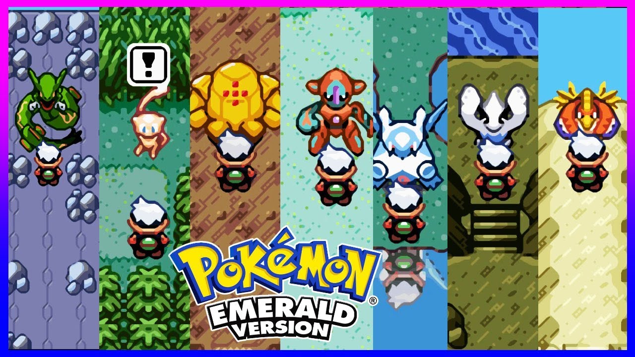 Pokemon Emerald - All Legendary Pokemon Locations